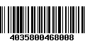 Código de Barras 4035800468008