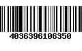 Código de Barras 4036396106350