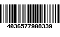 Código de Barras 4036577908339