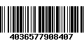 Código de Barras 4036577908407