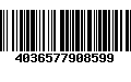 Código de Barras 4036577908599