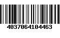 Código de Barras 4037064104463