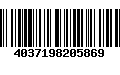 Código de Barras 4037198205869