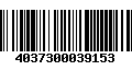 Código de Barras 4037300039153