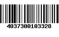 Código de Barras 4037300103328