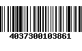 Código de Barras 4037300103861