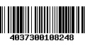 Código de Barras 4037300108248