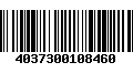 Código de Barras 4037300108460