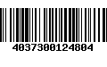 Código de Barras 4037300124804