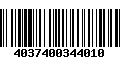 Código de Barras 4037400344010