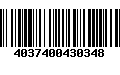 Código de Barras 4037400430348