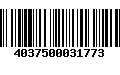 Código de Barras 4037500031773