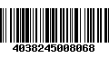 Código de Barras 4038245008068