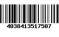 Código de Barras 4038413517507