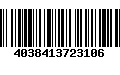 Código de Barras 4038413723106