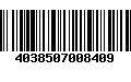 Código de Barras 4038507008409