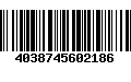 Código de Barras 4038745602186