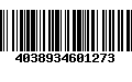 Código de Barras 4038934601273