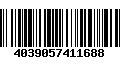 Código de Barras 4039057411688