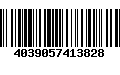 Código de Barras 4039057413828