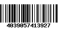 Código de Barras 4039057413927