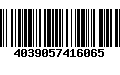 Código de Barras 4039057416065