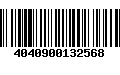 Código de Barras 4040900132568