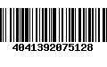 Código de Barras 4041392075128