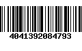 Código de Barras 4041392084793