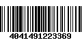 Código de Barras 4041491223369