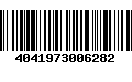 Código de Barras 4041973006282