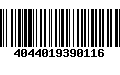 Código de Barras 4044019390116