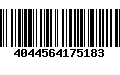 Código de Barras 4044564175183