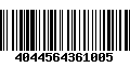 Código de Barras 4044564361005