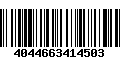 Código de Barras 4044663414503