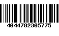 Código de Barras 4044782305775