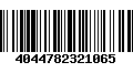 Código de Barras 4044782321065