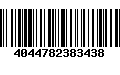 Código de Barras 4044782383438