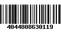 Código de Barras 4044808630119