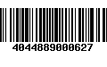 Código de Barras 4044889000627