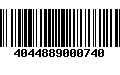 Código de Barras 4044889000740