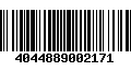 Código de Barras 4044889002171