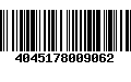 Código de Barras 4045178009062