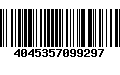 Código de Barras 4045357099297