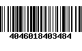 Código de Barras 4046018403484