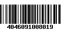 Código de Barras 4046091008019