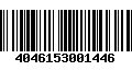 Código de Barras 4046153001446