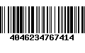 Código de Barras 4046234767414