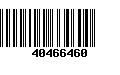 Código de Barras 40466460