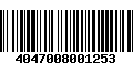 Código de Barras 4047008001253